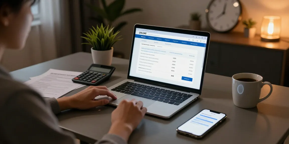 No credit check 600 loan options explored by an individual at home with a laptop and paperwork.