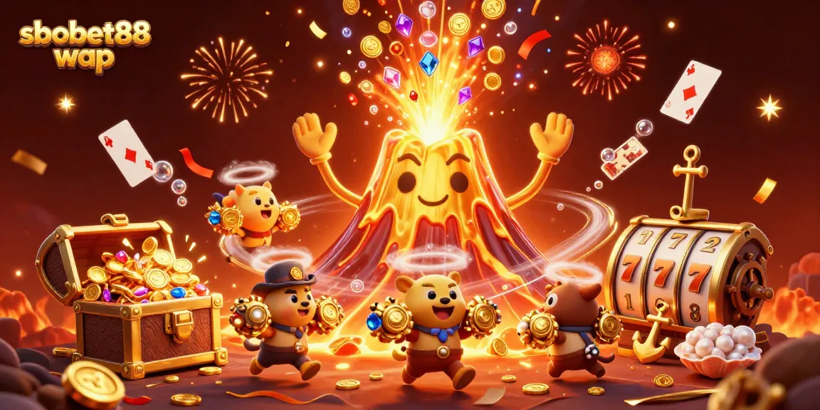 Experience sbobet88 wap with thrilling slots amidst treasures and vibrant 3D characters.