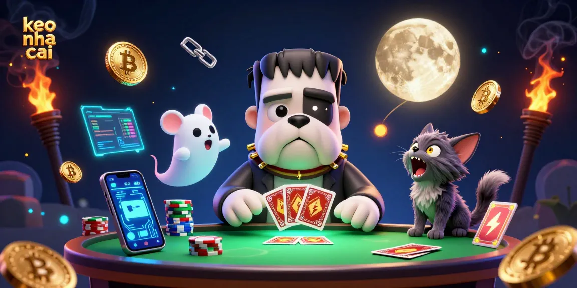 Experience keo nha cai strategies with a lively 3D scene featuring unique casino characters.