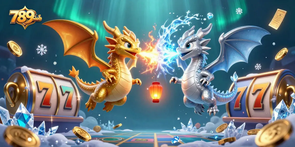 Experience thrilling wins at 789Club with captivating dragon battles and dazzling casino elements.